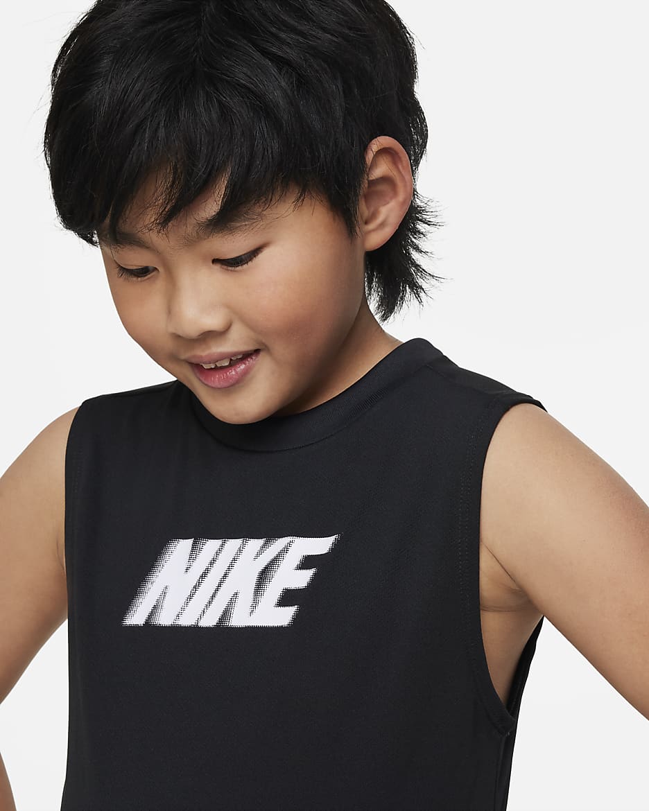 Nike boys sleeveless shirt online